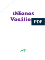 Dífonos Vocálicos