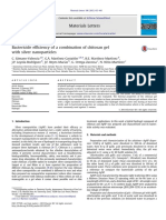 Eficiencia Bactericida de Una Combinación de Gel de Quitosana Con Nanopartículas de Plata PDF