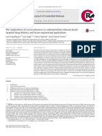 Las Implicaciones de Los Avances Recientes en Carboximetil Quitosano Basa La Administración de Fármacos y Aplicaciones de Ingeniería de Tejidos Dir PDF