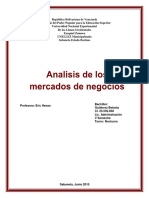 Analisis de Mercado de Negocios