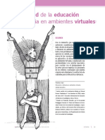 Lectura 1 La Educacion A Distancia en Ambientes Virtuales PDF