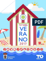 Folleto Totana Verano - 2017