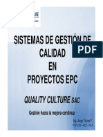 SGC para Proyectos EPC