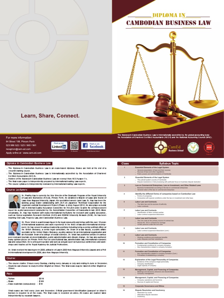 Eng CBL | PDF | Cambodia | Business