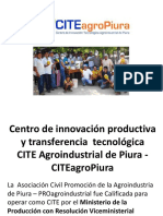 Sello de Calidad "PROAGROINDUSTRIA" en Piura - Peru