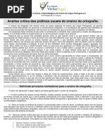 TEXTO - ORTOGRAFIA - Análise crítica das práticas usuais de ensino da ortografia (1).docx