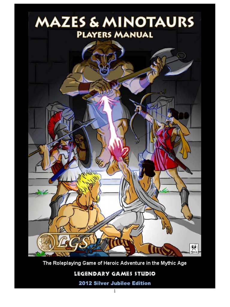 Mazes & Minotaurs Players Manual Spear Armed Conflict
