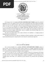 SALA CONSTITUCIONAL DEL TSJ DECLARA QUE FISCAL GENERAL DE LA REPÚBLICA INCURRE EN ABUSO DE PODER 