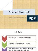 Materi 3 - Pengantar Biostatistik