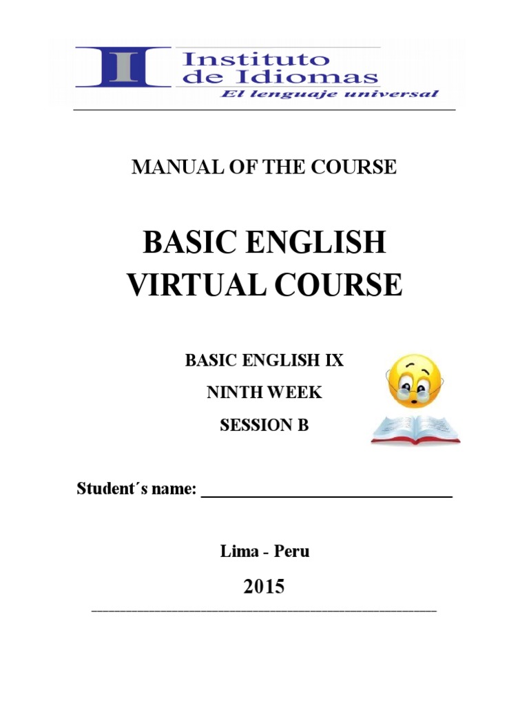 Basic English Virtual Course: Manual of The Course | PDF | Gaming | Leisure