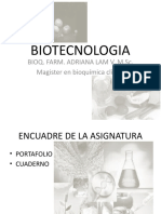 Biotecnologia Clase 1