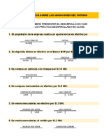 Práctica Sobre Las Variaciones Del Patrimonio