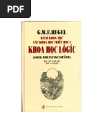 Bách Khoa Thư Các Khoa Học Triết Học Khoa Học Lôgíc - G.Hegel 