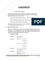 Bab Iv - Aljabar Boolean PDF