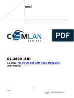 Cl-3000 Sdi to Coax Qam Atsc Modulator