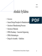 Module Syllabus: M.S Ramaiah School of Advanced Studies - Bangalore