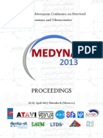 1st Euro-Mediterranean Conference on Structural Dynamics and Vibroacoustics, Medyna2013 - Proceedings
