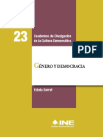 GÉNERO Y DEMOCRACIA