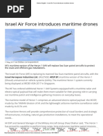 Globes English - Israel Air Force Introduces Maritime Drones