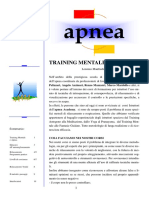 Training Mentale e Apnea