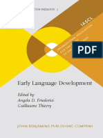 Early Language Development-Trends in Language Acquisition Research PDF