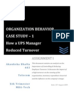 Organisational Behavior L Employee Retention