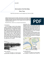 Critical Analysis of The Flisa Bridge Henry Tung: Department of Architecture and Civil Engineering, University of Bath