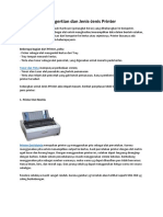 Pengertian Dan Jenis-Jenis Printer - Blog DimensiData