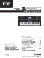 Manual Yamaha PSR E333 | PDF | Solder | Computer Keyboard