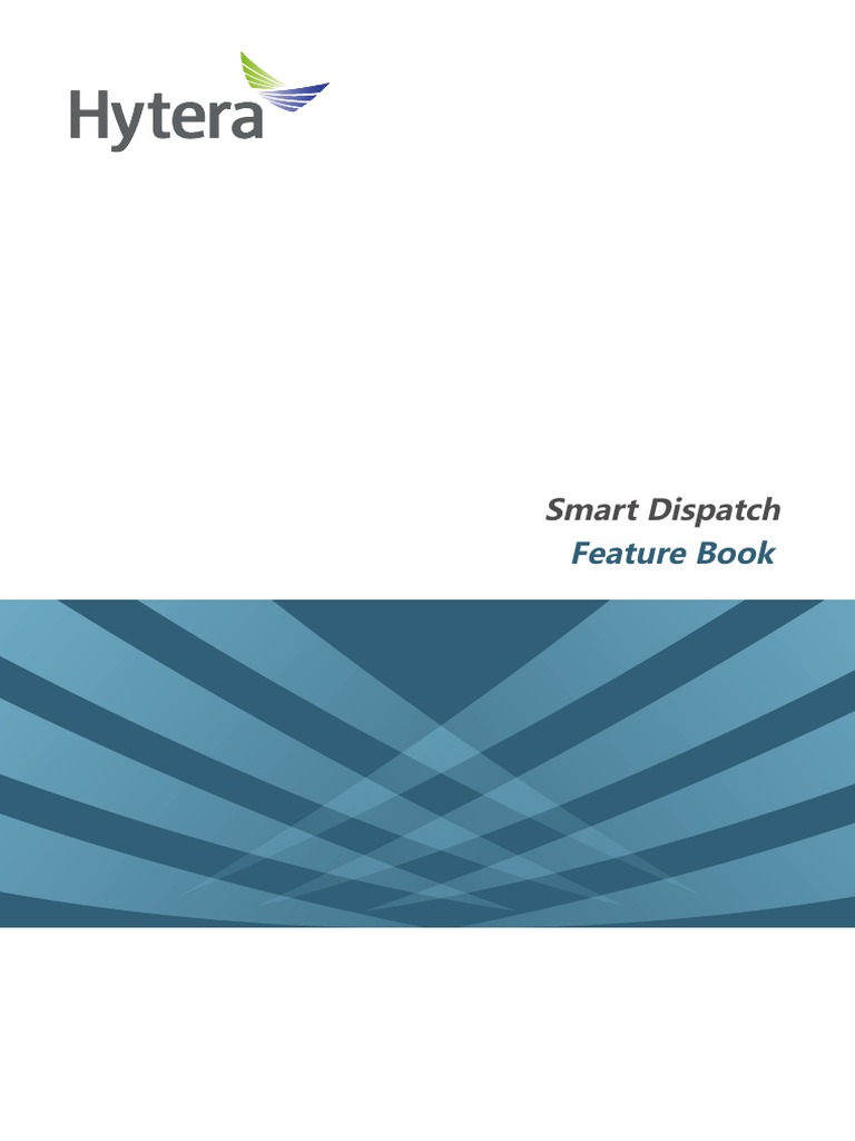 Hytera Smart Dispatch Feature Book V4.5 | PDF | Backup | Online And Offline