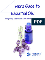 Vibrant Blue Beginner Guide To Essential Oils PDF