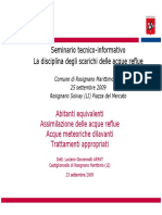 AE- Assimilazione a Reflue Domestiche- AMC Trattamenti Appropr Giovannelli ARPAT