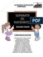 Matematica Ejercicios 2 de Primaria Grupo de Estudio Mentes Brillantes