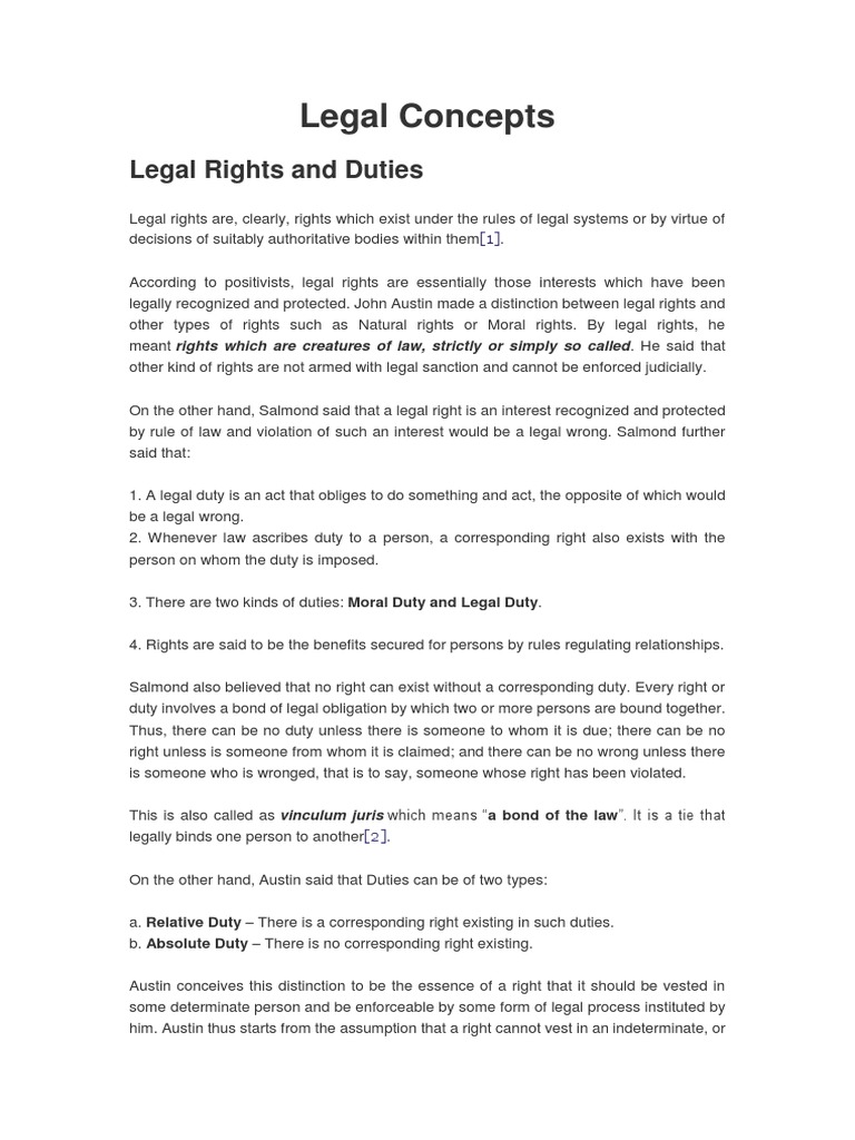 Legal Conceptsof Ownership in Jurisprudence PDF Ownership Natural