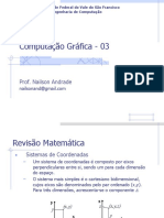 0 3 Comput_graf02_revisao Matem- Computação Gráfica - Aula 3