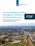 Summary National Policy Strategy For Infrastructure and Spatial Planning
