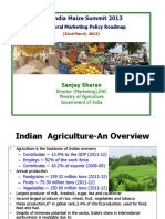 The India Maize Summit 2013: Agricultural Marketing Policy Roadmap