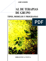 Manual de Terapias de Grupo.
