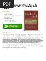 Download Irreducible Mind Toward a by Irina Pop SN352897990 doc pdf