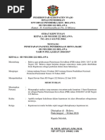 Download 7 Contoh Surat Keputusan  SK  Penerimaan Siswa Baru File Word by Benz Zhakha SN352898436 doc pdf