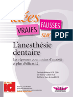15 Idées Vraies Fausses Sur L'anesthésie Dentaire PDF