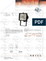 Catalogo Reflectores Obralux