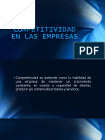 Competitividad en Las Empresas