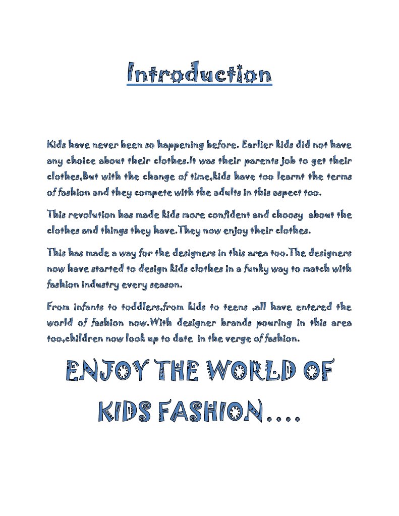 top kidswear brands in world