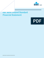 KBC Bank Ireland SFS Guidance