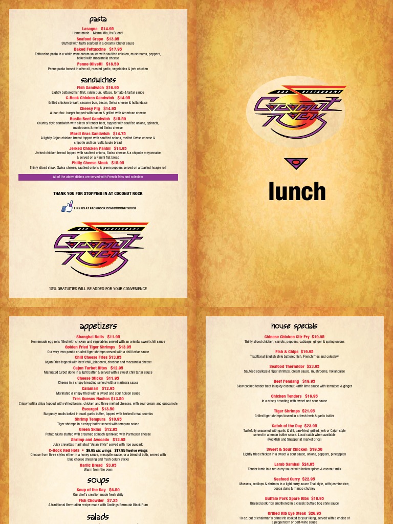 coconut rock lunch Salad Curry