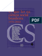 O Que Ler Nas CS Vol 4 Ciências Sociais