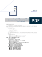 TEMA 11 Presupuesto General Estado