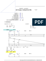 Plantilla Excel para Calcular La Cimentación de Un Puente