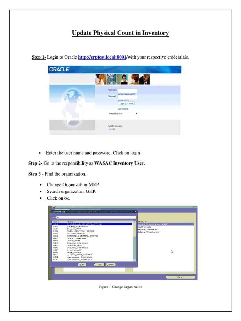 Update Oracle Physical Inventory Tags | PDF | Cyberspace | Information ...